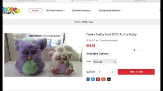 ATTENTION! Furby Scammer Using a Screenshot from my Video!