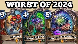 The WORST Hearthstone cards of 2024