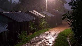 ASMR 30 Minutes Night Rain Sound for Sleeping | Best Sound for Relaxing