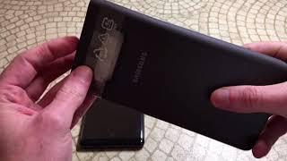 Official Samsung Galaxy Note8 LED View Wallet Case Unboxing and Review