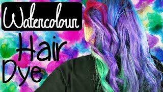 DIY Watercolour Hair Dye How To Tutorial¦ The Corner of Craft