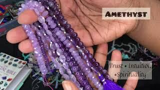 Gemstone Beads  Crystal Bead Haul for Waistbeads