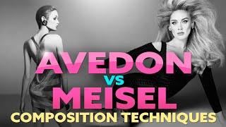 Richard Avedon vs Steven Meisel Photography - Who Wins? (Composition Techniques) 2022