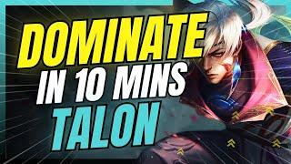 Talon Mid: How To DOMINATE LANE (Educational)