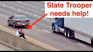 MN State Troopers: “Officer needs help!”