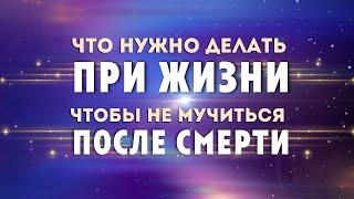 Что делать при жизни, чтобы не мучиться после смерти  #Весталия #школаСорадение