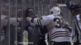 John Scott vs Kevin Westgarth Nov 27, 2010 - Chicago feed