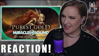 MIRACLE OF SOUND Feat. The Charismatic Voice - Purest Gold REACTION | HOW INCREDIBLY BEAUTIFUL!!!