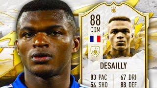 ICON SWAPS 1?  88 MID DESAILLY PLAYER REVIEW - FIFA 22 ULTIMATE TEAM