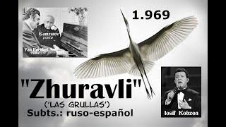 "Zhuravli" (Las grullas) - Conmovedora canción rusa por Kobzon y Frenkel-Subt. ruso-español HD