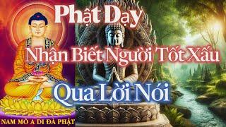 Lời Phật dạy nhận biết người tốt xấu Thông Qua Lời Nói