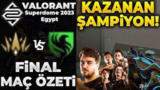 BBL vs FALCONS BÜYÜK FİNAL MAÇ ÖZETİ | VALORANT Superdome 2023: Egypt