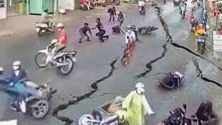জাপানে শক্তিশালী ভূমিকম্পের সিরিজ: ৭,০০০ আহত — প্রথম ফুটেজ