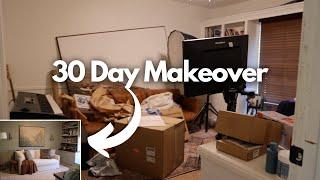 DIY EXTREME OFFICE MAKEOVER //30-Day Dream Office Makeover On A Budget // Office Makeover Ideas