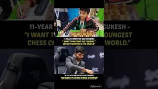 How Gukesh becomes chess champion and he successfully achieves his dream #shorts#chess#popular