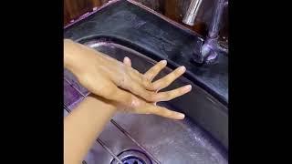 “WHO” guided steps of How to do a Hand Wash.Proper steps demonstrated.Prevent spread of infections.