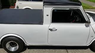 Classic Austin Mini Pickup and Vtec Estate Wagon