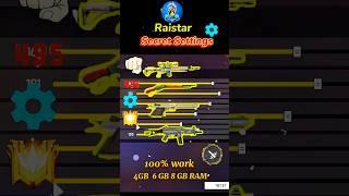 4gb ram sensitivity in free fire ||6 gb ram ff sensitivity ||8 gb ram ff sensitivity #shorts #ff