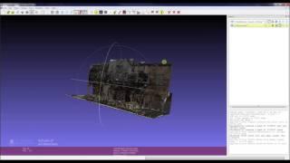 3D Laser Scanning - Meshing Point Clouds in Meshlab