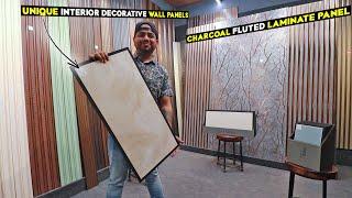 Unique Decorative Wall Panel | Affordable Fluted Laminate | Stone Laminate & Wall Highlighter Sheets