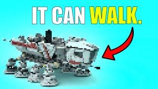 this AT-TE Alternate Build is INSANE | Lego 75337