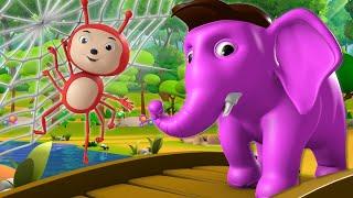 Ek Mota Hathi, Hathi || Hindi Poems And Rhymes for Kids, Animation || Momomelon - Nursery rhymes