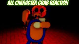 All Character Grab Reaction | [1.1] Sonic.EXE: The Disaster