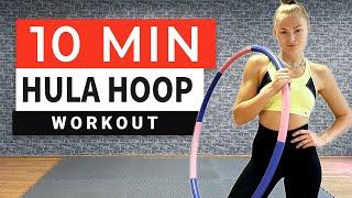 Hula Hoop workout // very sweaty// with music// no talking