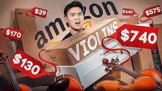I Try Every Violin on Amazon 