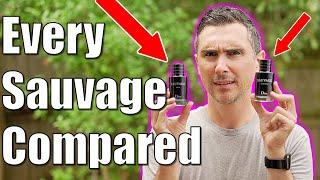 Sauvage vs. Sauvage! EVERY Sauvage COMPARED!