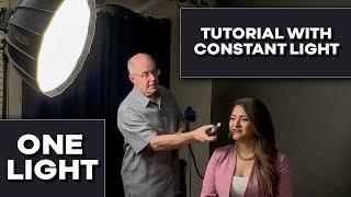 Mastering One-light Techniques With Continuous Lighting: A Step-by-step Tutorial