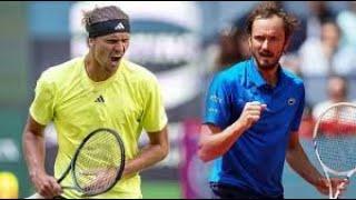 Alexander Zverev vs Daniil Medvedev / Halle SF 2025