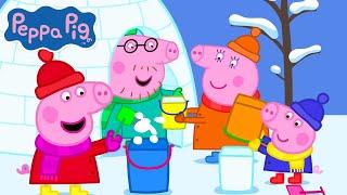 Peppa BUILDS an Igloo! ️ | Peppa Pig Full Episodes