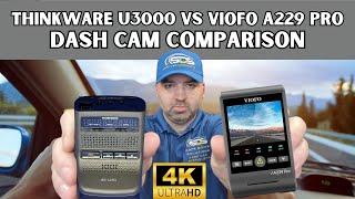 Viofo A229 Pro vs Thinkware U3000 Dash Cam Review Comparison