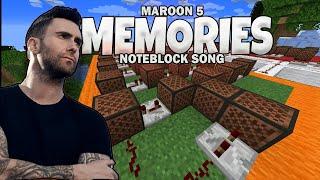 Maroon 5 - Memories (Noteblock Song)
