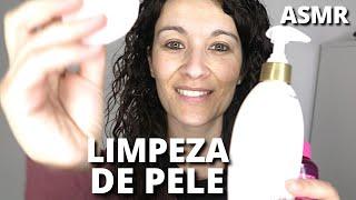 ASMR LIMPEZA DE PELE | video para dormir
