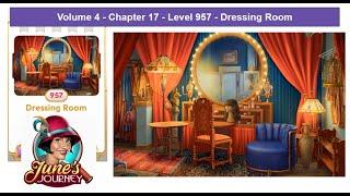 June's Journey - Volume 4 - Chapter 17 - Level 957 - Dressing Room (Complete Gameplay, in order)