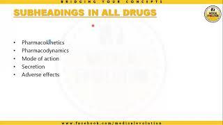 GIT Pharmacology | Mini Katzung |Part 1 | Medicos Study Corner online lectures