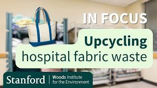 Upcycling hospital fabric waste for social good in Brazil