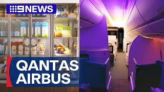 Exclusive look at Qantas' new Airbus | 9 News Australia