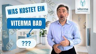 Was kostet eine Viterma Badsanierung? Alles über Preise und Investitionen