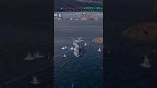 Ram denied! King of the Sea XVII Internationals World of Warships #shorts Vertical