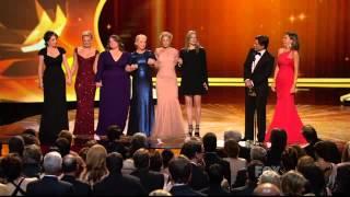 Melissa McCarthy wins an Emmy Award for Mike and Molly 2011