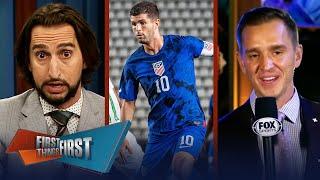 2022 FIFA World Cup preview: Stu Holden talks Christian Pulisic, USA vs. Wales | FIRST THINGS FIRST