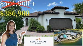 Esplanade at Tradition - 2 Bed 2 Bath 1776 SQ FT Bergamo Home Tour | Port St Lucie Florida