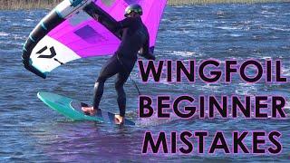 Wing Foil Beginner Mistakes (review video)