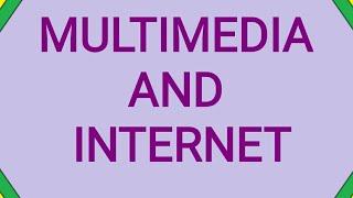 Multimedia and Internet - Class 3