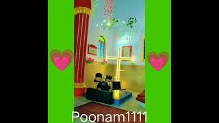 Temple Bell Music Rain Decoration | #Short Video #Temple Music #Viral #Decoration | Poonam1111