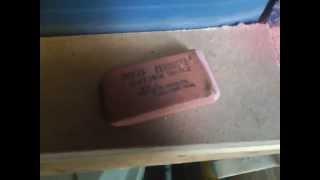 Quick Tip - Clean sandpaper with a Eraser