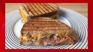 Croque-monsieur bacon/oignons #120